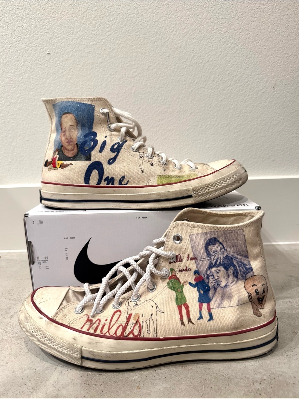 Tyler the Creator x Stephen McMullen Coverse Artiest Series Art Sneakers 10